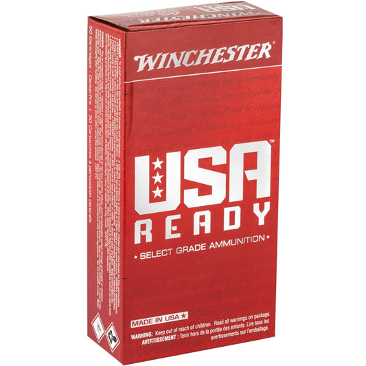 Winchester USA Ready 45 ACP AUTO Ammo 230 Grain Full Metal Jacket Flat Nose