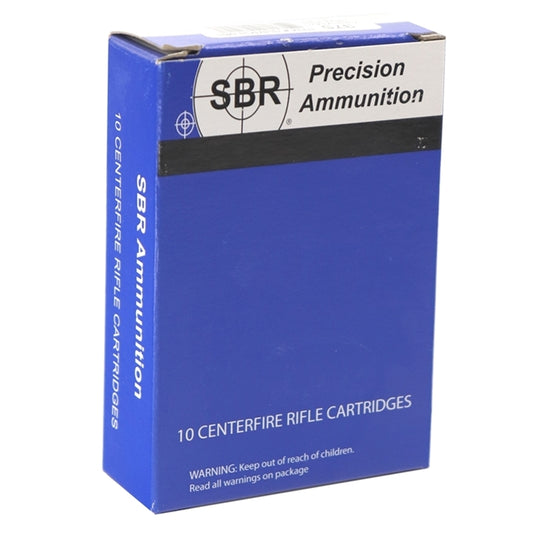 SBR Precision 375 CheyTac Ammo 353 Grain Solid Match