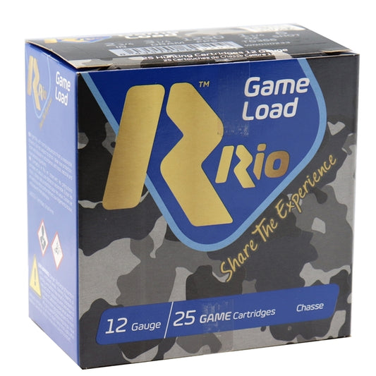 Rio Game Load 12 Gauge Ammo 2 3/4"3 1 1/4 oz #6 Shot