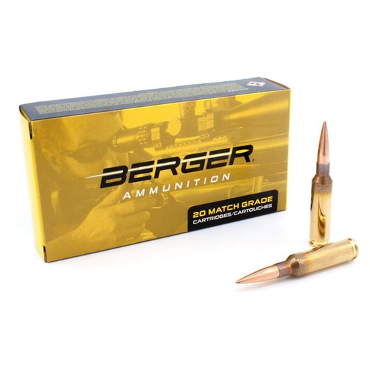 Berger Long Range 6.5 Creedmoor Ammo 144 Grain Hybrid Target