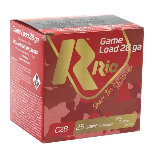 Rio Heavy Field Ammo 28 Gauge 2-3/4" 1oz #7.5 Shot