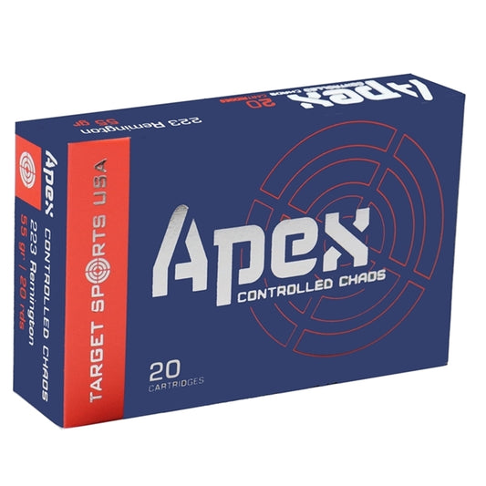 Target Sports USA APEX 223 Remington Ammo 55 Grain HP Controlled Chaos