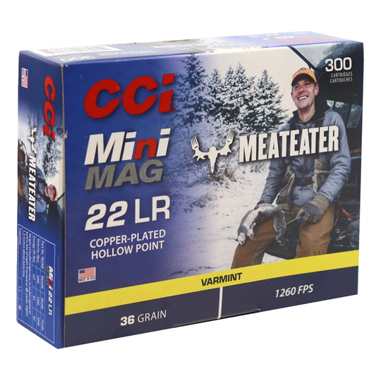 CCI Mini-Mag Special Edition 22 Long Rifle Ammo 36 Grain Plated Lead HP