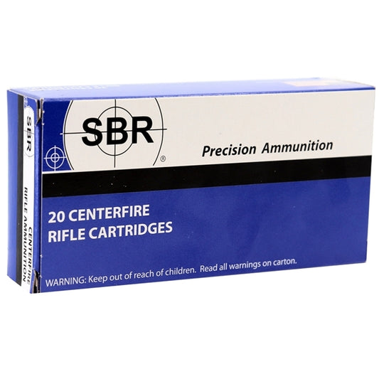 SBR Precision 308 Winchester Ammo 175 Grain LH Controlled Chaos