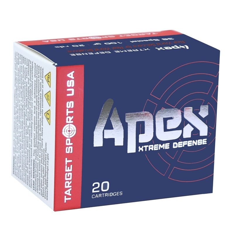 Target Sports USA APEX 38 Special Ammo 100 Grain Xtreme Defense