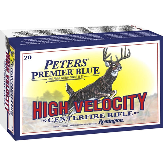 Remington Peters Premier Blue 30-06 Springfield Ammo 165 Grain AccuTip Polymer Tip