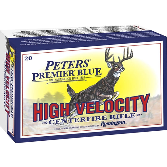 Remington Peters Premier Blue 300 Winchester Magnum Ammo 180 Grain AccuTip Polymer Tip