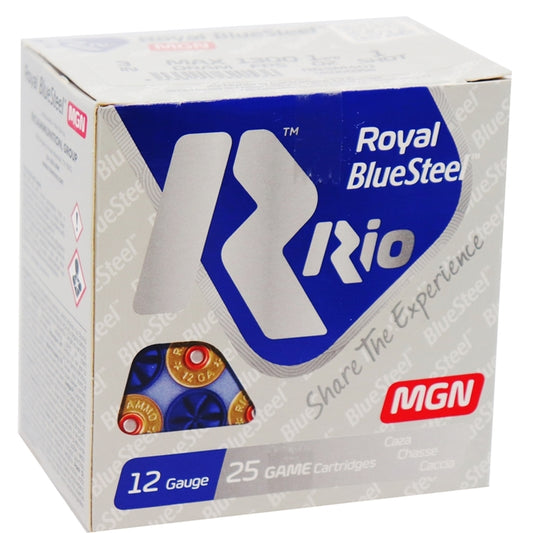 Royal BlueSteel MGN 12 Gauge Ammo 3" 1-3/8oz #1 Shot 250 Rounds