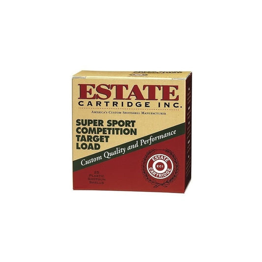 Estate Cartridge Super Sport 12 Gauge Ammo 2 3/4" 1 1/8oz #7.5 Shot Competition Target Loads 250 Rounds