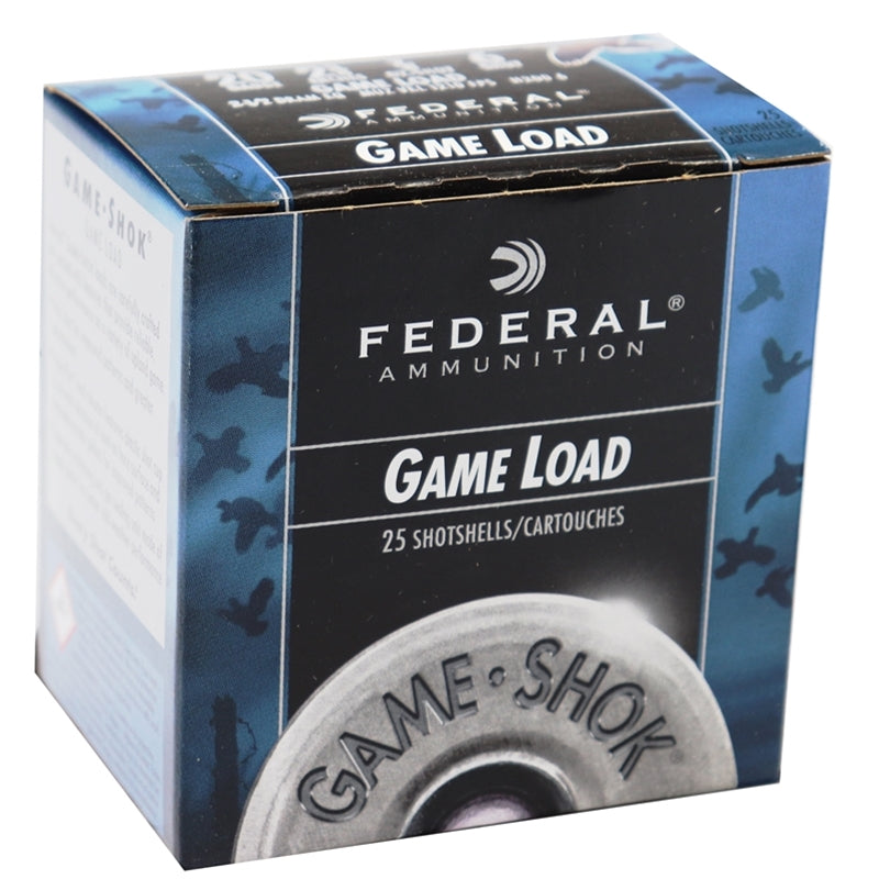 Federal Game-Shok Game Load 20 Gauge Ammo 2-3/4" 7/8 oz  #6 Shot 250 Rounds