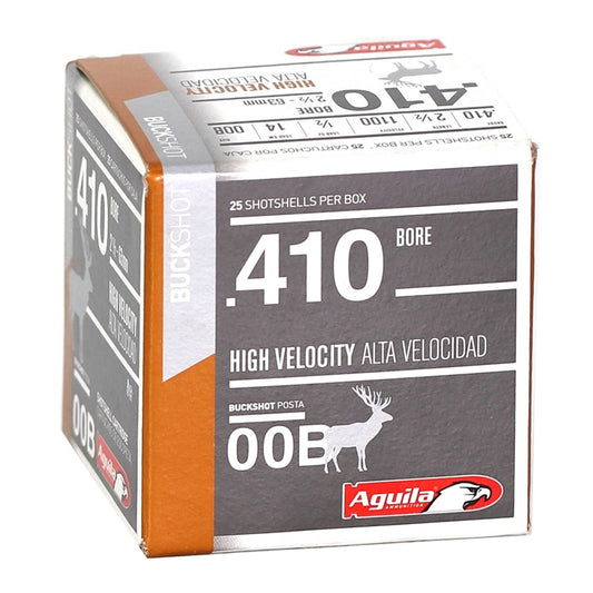 Aguila Hunting  410 Gauge Ammo 2-1/2" 1/2 oz 00 Buckshot