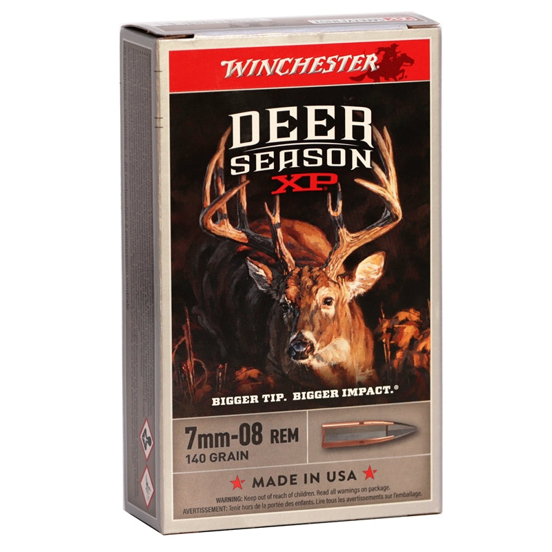 Winchester Deer Season XP 7mm-08 Remington Ammo 140 Grain Extreme Point