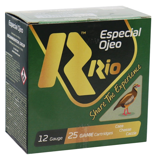 Rio Special Ojeo 12 Gauge Ammo 2-3/4" 1 oz #3 Shot 250 Rounds