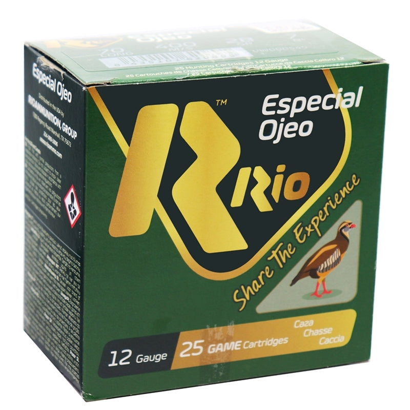 Rio Special Ojeo 12 Gauge Ammo 2-3/4" 1 oz #7 Shot 250 Rounds