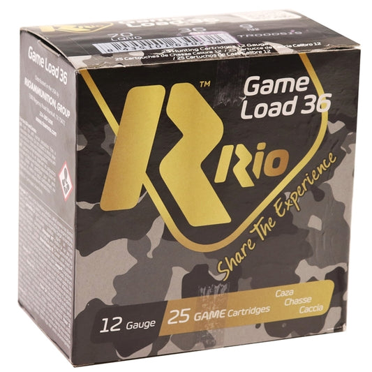 Top Game Load 36 12 Gauge Ammo 2 3/4" 1 1/4 oz #9 Shot 250 Rounds