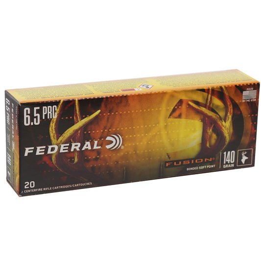 Federal Fusion 6.5 PRC Ammo 140 Grain Bonded Soft Point