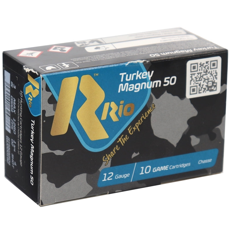 Rio Royal Turkey Magnum 12 Gauge Ammo 3" 1 3/4 #4 Shot 250 Rounds