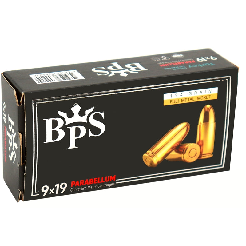 BPS 9mm Ammo 124 Grain Full Metal Jacket