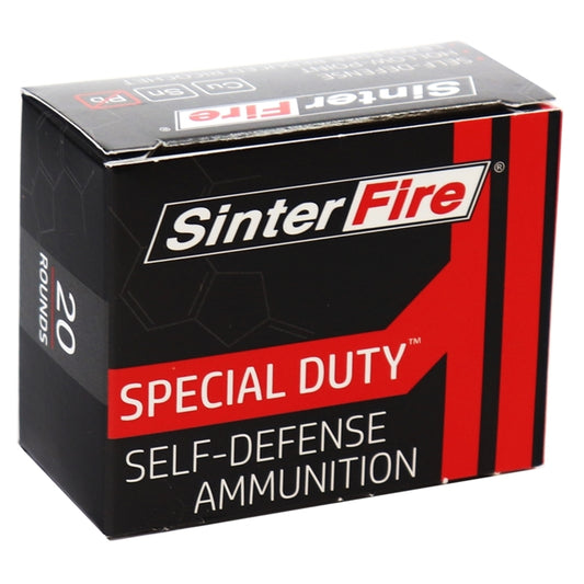 SinterFire Special Duty 45 ACP Ammo 155 Grain Frangible Hollow Point Lead Free