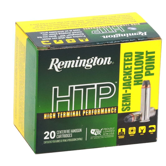 Remington High Terminal Performance 357 Magnum 158 Grain Semi-Jacketed Hollow Point