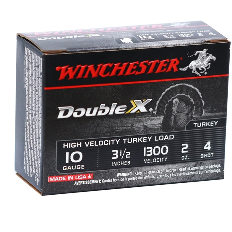 Winchester Double X 10 Gauge Ammo 3 1/2" 2oz. #4 Shot