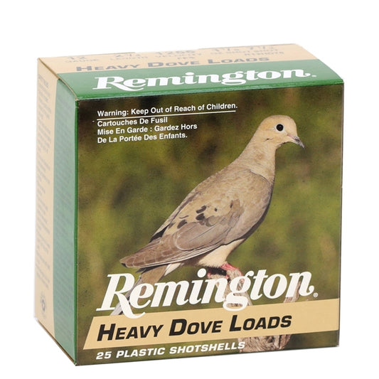 Remington Heavy Dove 12 Gauge Ammo 2-3/4" 1 1/8 oz #7-1/2 Shot