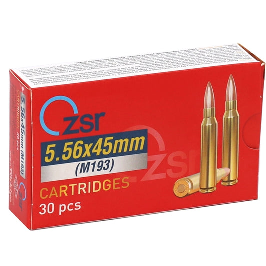 ZSR 5.56x45mm NATO M193 Ammo 55 Grain Full Metal Jacket