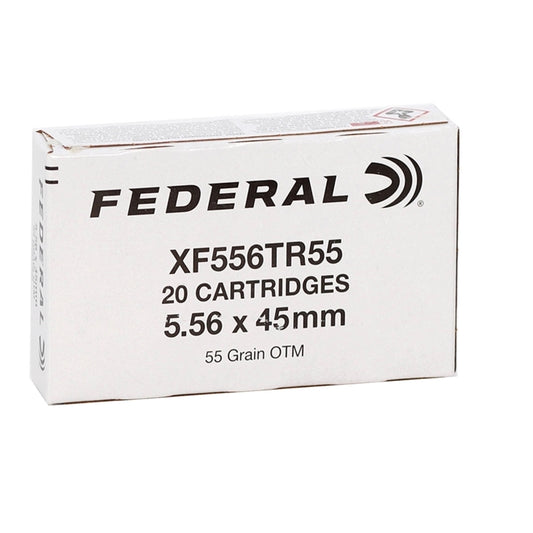 Federal 5.56x45mm Ammo 55 Grain Open Tip Match