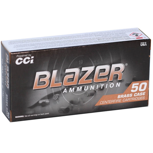 CCI Blazer Brass 40 S&W Ammo 180 Grain Full Metal Jacket