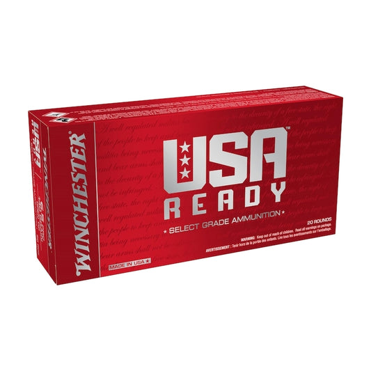 Winchester USA Ready 6.5 PRC Ammo 140 Grain Open Tip