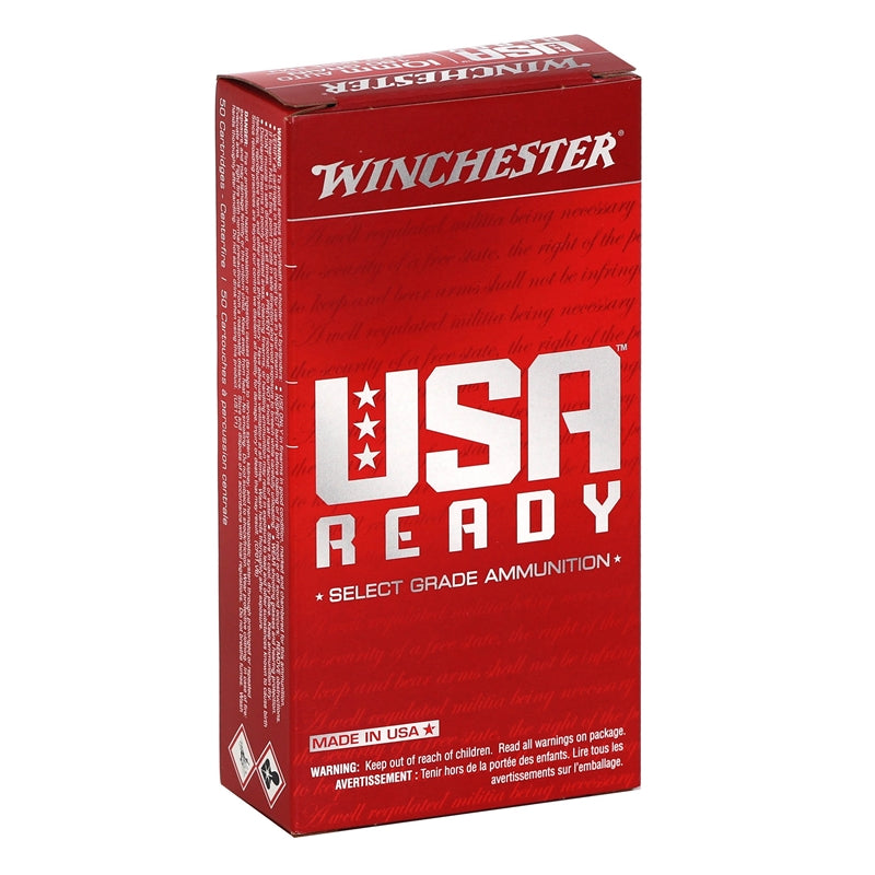 Winchester USA Ready 10 mm Ammo 180 Grain Full Metal Jacket