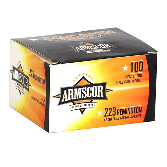 Armscor Precision 223 Remington Ammo 62 Grain Full Metal Jacket