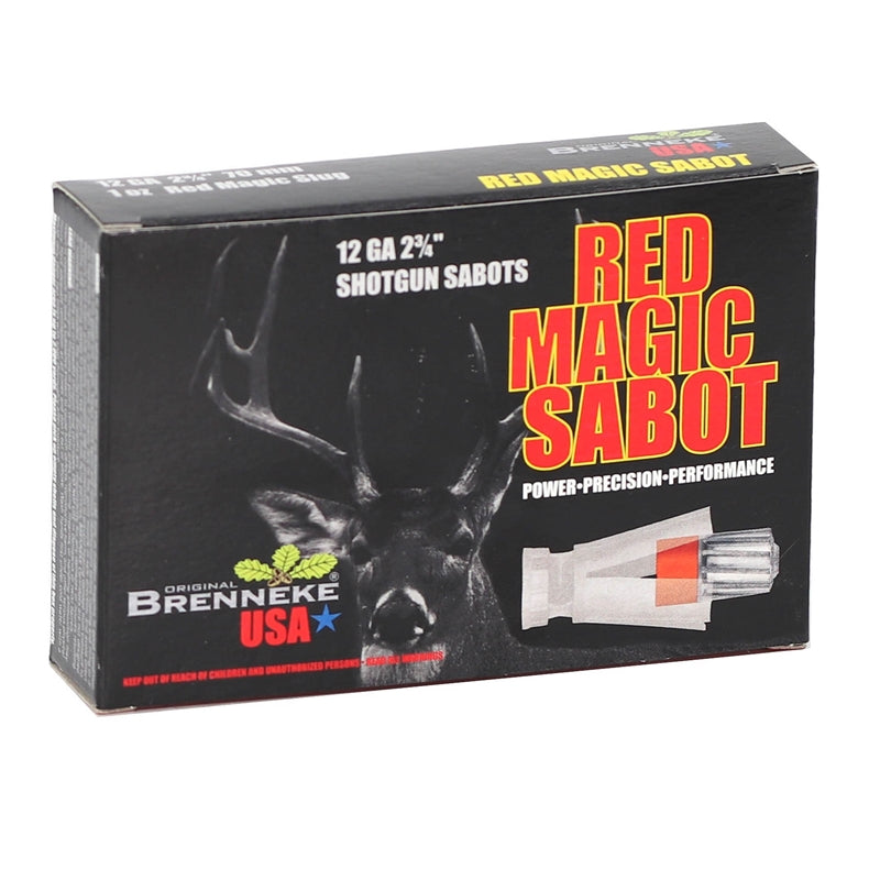 Brenneke Red Magic 12 Gauge Ammo 2-3/4  1 oz. Sabot Slug