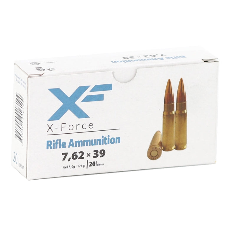 ATS X-Force Sumbro 7.62x39mm Ammo 124 Grain Full Metal Jacket