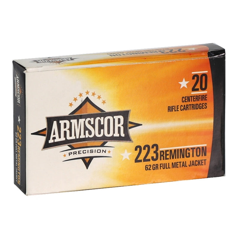 Armscor Precision 223 Remington Ammo 62 Grain Full Metal Jacket