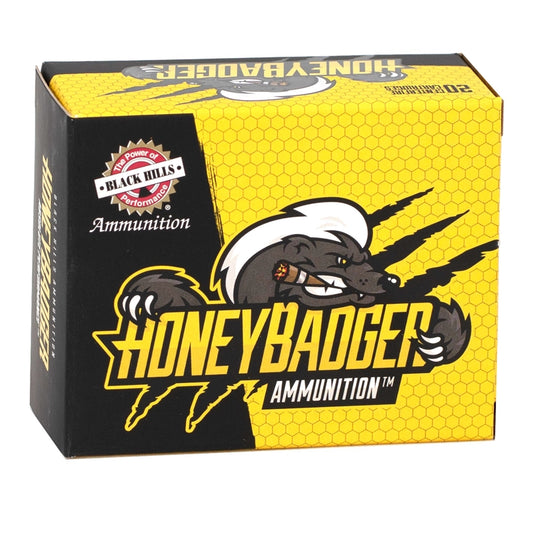 Black Hills 10mm Auto Ammo 115 Grain HoneyBadger