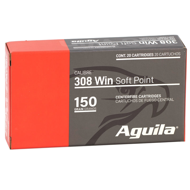 Aguila InterLock 308 Winchester Ammo 150 Grain Full Metal Jacket