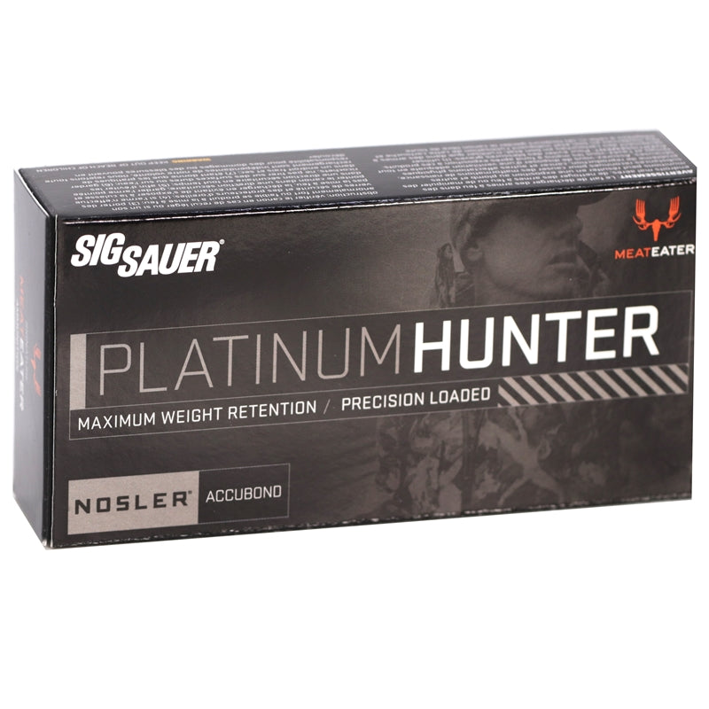 Sig Sauer Platinum Hunter 243 Winchester Ammo 90 Grain AccuBond