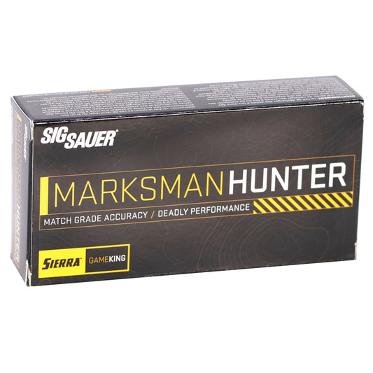 Sig Sauer Marksman Hunter 243 Winchester Ammo 85 Grain Hollow Point Boat Tail