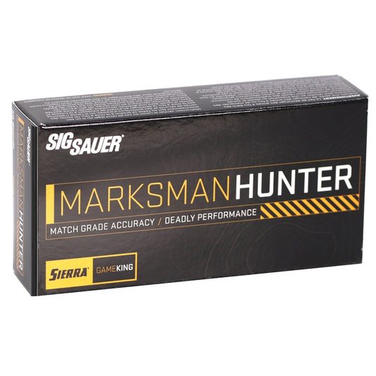 Sig Sauer Marksman Hunter 308 Winchester Ammo 165 Grain Hollow Point Boat Tail