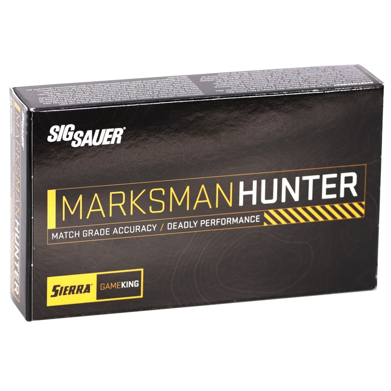 Sig Sauer Marksman Hunter 30-06 Springfield Ammo 165 Grain Hollow Point Boat Tail