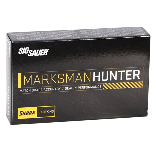 Sig Sauer Marksman Hunter 300 Winchester Magnum Ammo 165 Grain Hollow Point Boat Tail