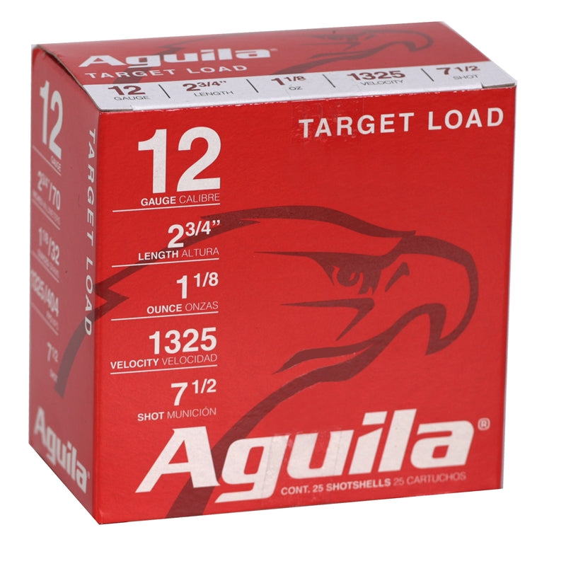 Aguila Game Load 12 Gauge Ammo 2-3/4" 1-1/8oz. #7.5 Shot