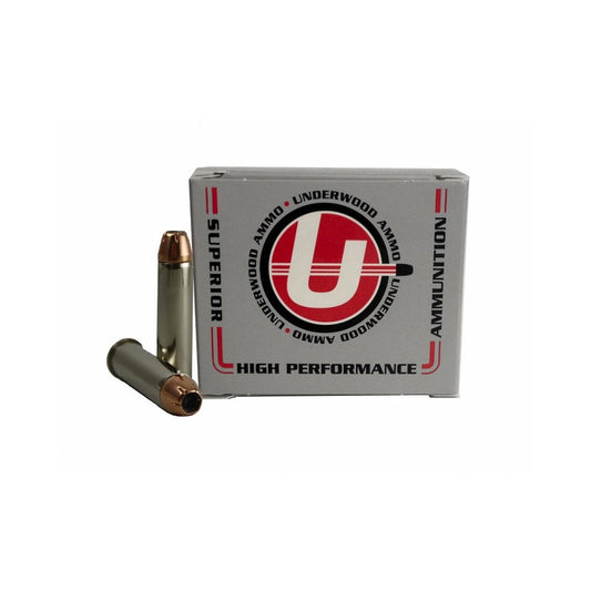 Underwood Extreme Terminal Performance (XTP) 357 Magnum Ammunition 158 Grain Jacketed Hollow Point - 124