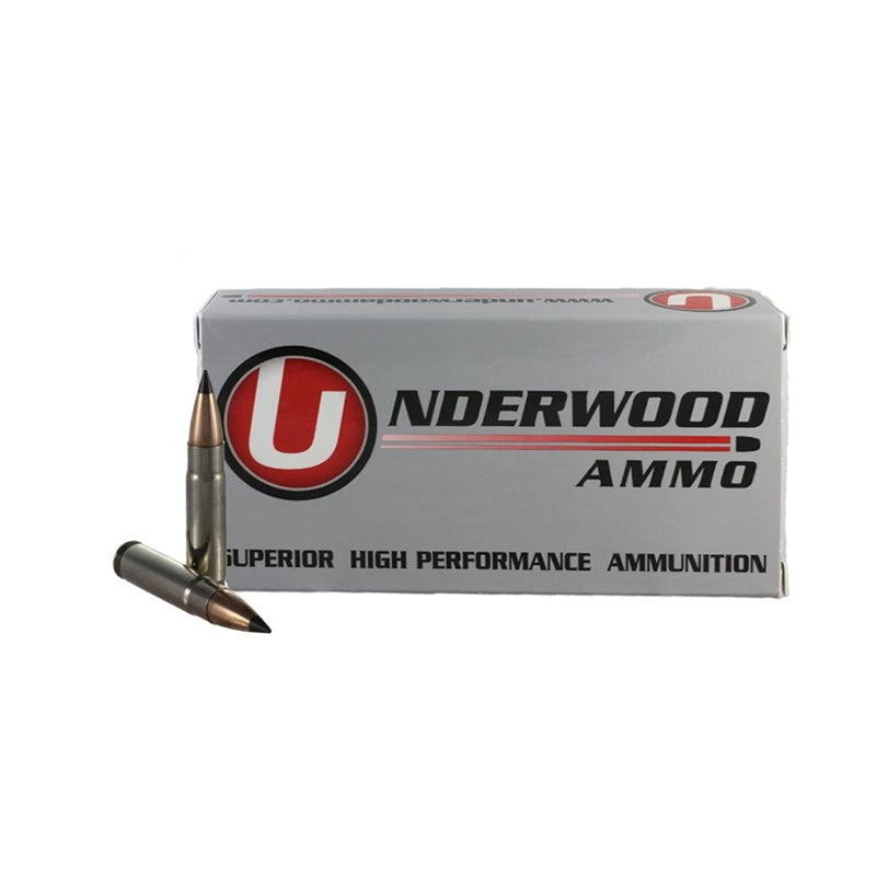 Underwood Varmageddon 300 AAC Blackout Ammunition 110 Grain Flat Based Spitzer Tip - 417