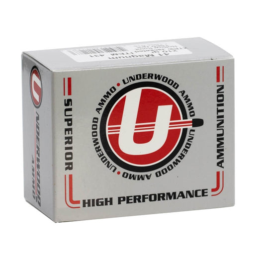 Underwood Extreme Terminal Performance (XTP) 41 Remington Magnum Ammunition 210 Grain Jacketed Hollow Point - 431