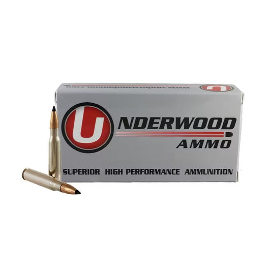 Underwood 308 Winchester Match Grade Ammunition 110 Grain Nosler Varmageddon - 521