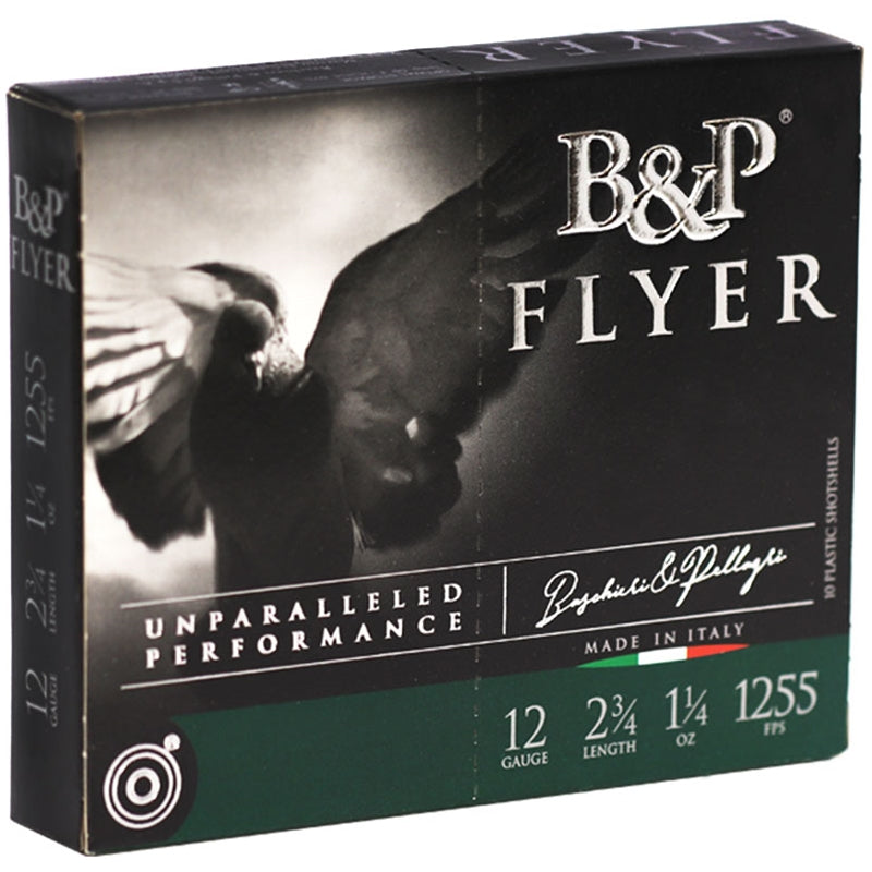 B&P Competition Flyer 12 Gauge Ammunition 2-3/4" 1-1/4 oz #8 Shot - 12B14PL8