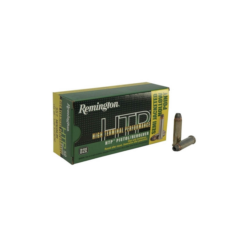 Remington High Terminal Performance 357 Magnum 158 Grain Semi-Jacketed Hollow Point