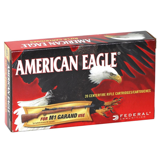 Federal American Eagle 30-06 Springfield (M1 Garand) Ammo 150 Grain Full Metal Jacket